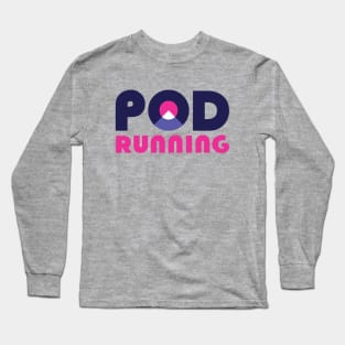 Pod Running Coach Buffalo NY Long Sleeve T-Shirt